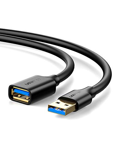 Cabo de Dados UGREEN (USB A - 1 m - Preto) UGREEN - Cabos de armazenamento e transferência de dados - usb a, micro-usb, plug & play, 1m