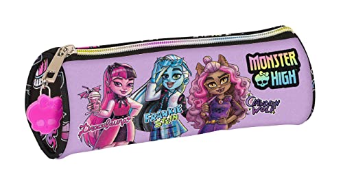 Mochila MONSTER HIGH Creep (Preto - Poliéster - 20x7x7cm) Monster High - Estojos para canetas e lápis - preto, poliéster, 20x7x7cm
