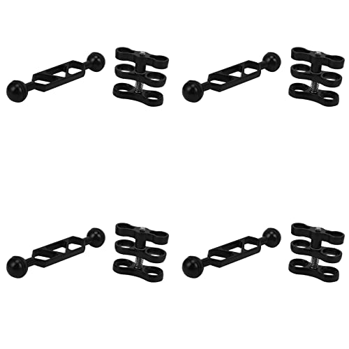 Suporte para Lâmpada de Bucejo Tuperoymse 4X Tuperoymse - Peças e acessórios para câmeras - alumínio, preto, 0.2 kg