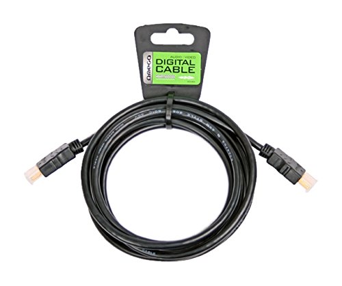 Cabo de Vídeo OMEGA (HDMI - 3 m - Preto) Omega - Cabos - hdmi, 3m, preto