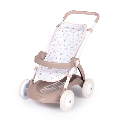 Carrinho de Bonecas SMoby Stroller 58 cm | Azul Smoby - Brinquedos - bonecas, 18 meses, barra antivibração, 5,8 cm
