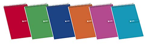 Caderno ENRI Espiral (A4 - 21x29.7cm) 10 Unidades Hamelin Brands - Cadernos e bloco de notas - 10 unidades, papel sem ácidos, a4, 21x29.7cm