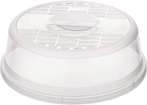 Capa para Micro-ondas ROTHO Basic Transparente Rotho - Tampas para recipientes de comida - transparente, resistente ao calor, plástico