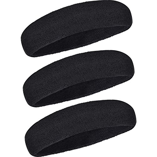 Touca WILLBOND 3 Unidades Preto (Preto - Poliéster) WILLBOND - Faixas de cabelo - preto, poliéster, 3 unidades
