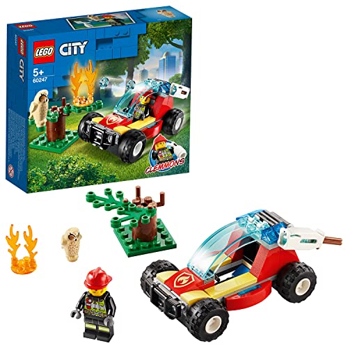 LEGO City - Fogo Florestal (Idade Mínima: 7) LEGO - Blocos de encaixe - lego city, fogo florestal, bombeiros, combate a incêndios, veículo de combate