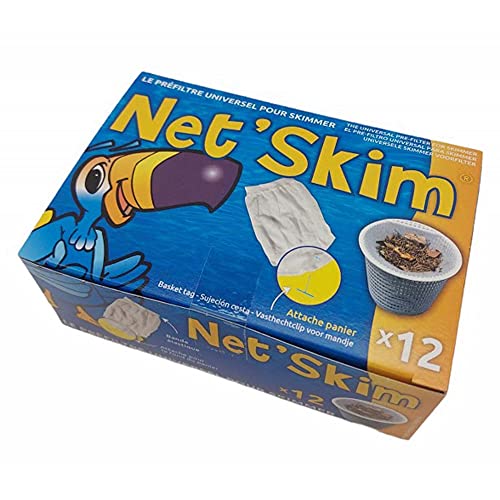 Conjunto de 36 Sacos Universais para Escorpião de Piscinas e Spa NETSKIM Toucan - Filtros para piscinas e spas - 36 sacos, escorpiões, limpeza, fácil instalação