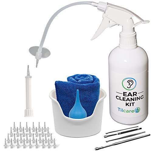 Kit de Limpeza de Ouvidos TILCARE Profissional Tilcare - Seringas médicas - limpeza, ouvidos, profissional