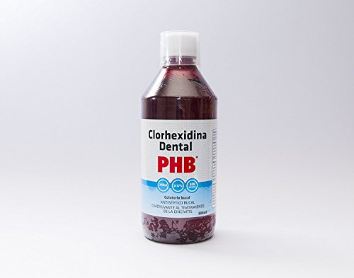 PHB Clorhexidina Dental 500 ml (Recondicionado Como Novo) PHB - Cuidados com a higiene oral - antibacteriano, 500 ml, recondicionado