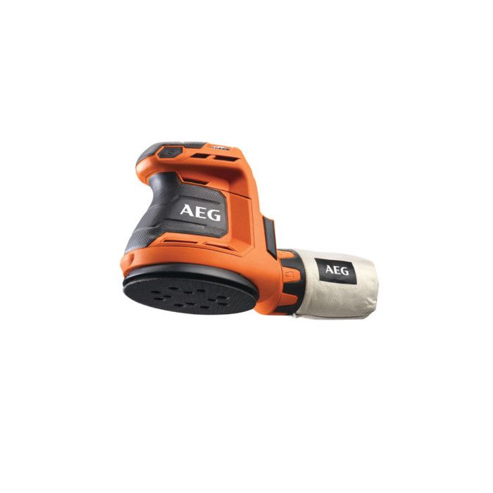 Rebarbadora AEG BEX18-125 (11500 rpm - 18 V) AEG - Lixadeiras - 11500 rpm, 18 V, carpintaria, madeira