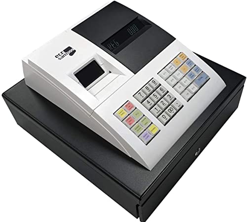 Caixa Registadora SAMSUNG ER-057S (Branco) Brand - Cofres de segurança - branco, samsung pos, usb, rs-232, lan