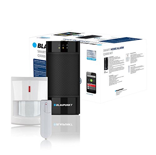 Sistema de alarme de segurança BLAUPUNKT Q3000 Blaupunkt - Câmeras de vigilância - 5 sensores, sem fios, preto, óptico