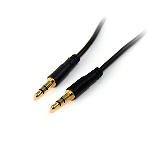 Cabo de Áudio STARTECH (Jack 3.5mm - 3 m - Preto) STARTECH.COM - Fios e cabos elétricos - jack 3.5mm, 3 m, preto