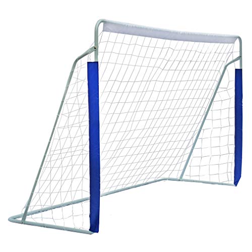 Portaria de Futebol FUNJEPE (8 Pés - Aço) FUNJEPE - Arcos de futebol - portátil, 8 pés, aço, rede resistente
