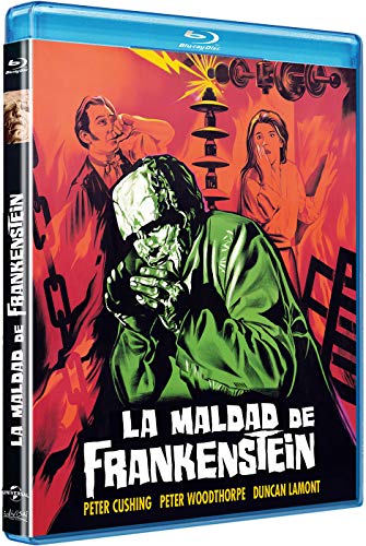 The Evil Of Frankenstein 60Th Anniversary Edition Blu-Ray DIVISA RED S. A. - Dvds e vídeos - blu-ray, 60º aniversário, edição especial