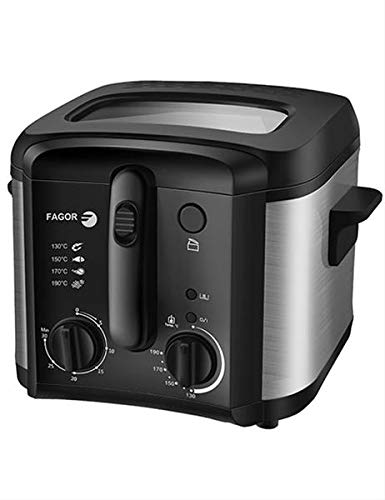 Fritadeira FAGOR Elektra Compact (Capacidade: 2.5 L - 1600 W) Fagor - Fritadeiras - 2.5 L, 1600 W, compacta