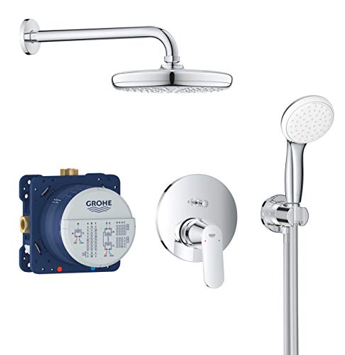 Conjunto de chuveiro GROHE 25811002 | Cromado Grohe - Chuveiros - conjunto, chuveiro, cromado