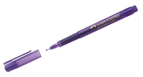 Caneta FABER-CASTELL 51664 (Multicor - Ponta Média) Faber-Castell - Marcadores - fibra, ponta média, resistente, rápida