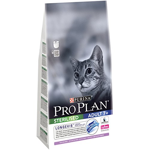 Ração para Gato PURINA Pro Plan Sterilised Peru (1.5 Kg) Pro Plan - Comida para gatos - 1.5 kg, gato, sterilizado, peru