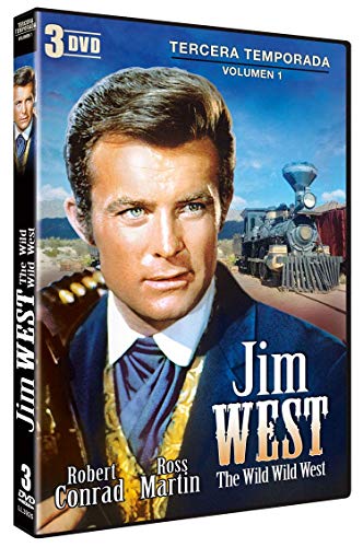 DVD Jim West - The Wild Wild West - 3ª temporada, parte 1 (Edição em Espanhol) LLAMENTOL - Dvds de filmes e programas de televisão - dvd, jim west, wild wild west, 3ª temporada, parte 1, edição em espanhol
