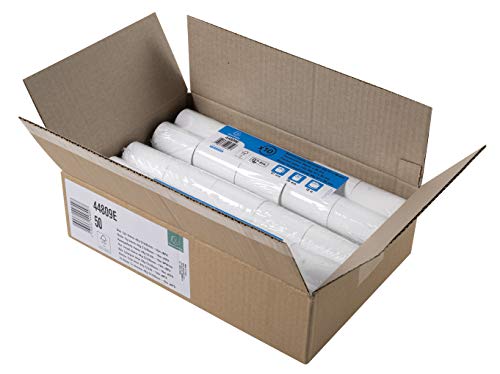 Caixa de Papel Térmico EXACOMPTA 44809E EXACOMPTA - Rolo de papel para recibos e máquinas de adição - 50 folhas, 57x35mm, 44g/m², econômico