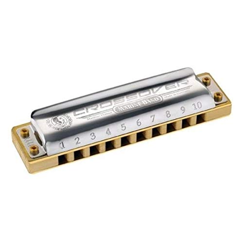 Harmónica Hohner Crossover 2009/20 Dx | Preto, Prateado Hohner - Acessórios para instrumentos musicais e orquestra - harmonica, hohner, crossover, 2009/20 Dx, preto, prateado