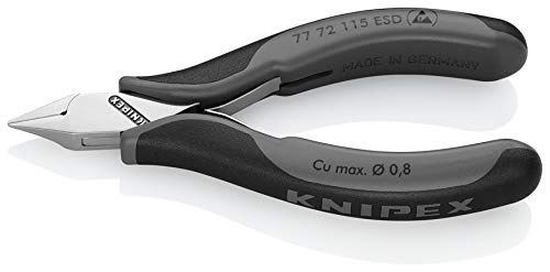 Knipex 77 72 115 ESD alicate Alicates de corte diagonal KNIPEX - Grampos de ferramentas e tornos - esd, alicate, diagonal, plástico