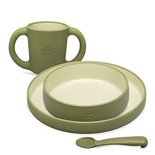 Conjunto de Refeição para Bebé GREEN BABY 3 Peças Interbaby - Jogos de talheres - bebé, refeição, 3 peças