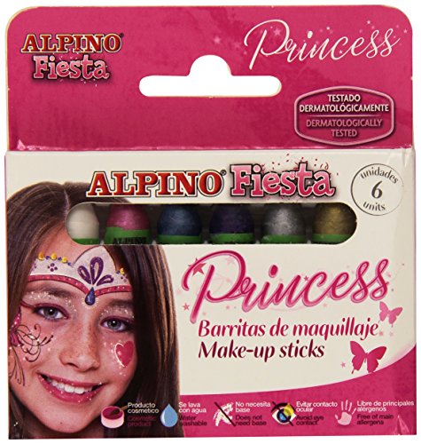 Maquilhagem para Crianças ALPINO 219287 (4 anos) Alpino - Maquiagem de fantasia e palco - maquilhagem, crianças, 4 anos, cores surpreendentes, dermatologicamente testado