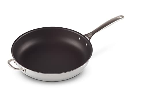 Frigideira Alta LE CREUSET Preto (32cm) Le Creuset - Frigideiras e panelas de fritar - preto, aço inoxidável, alumínio, indução