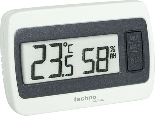 Termómetro Ambiental TECHNOLINE WS 7005 Technoline - Previsores do tempo e estações - digital, registo, alarme, temperatura, humidade