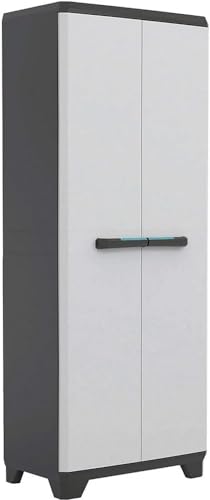Armário de Cozinha KIS Linear (Cerâmica - 68x39x173cm) Kis - Conjuntos de móveis - cerâmica, 3 prateleiras, ajustáveis, 68x39x173cm