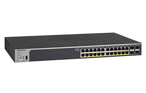 Switch NETGEAR GS728TPP-200EUS L3 10/100/1000 Netgear - Concentradores e comutadores - l3, 10/100/1000
