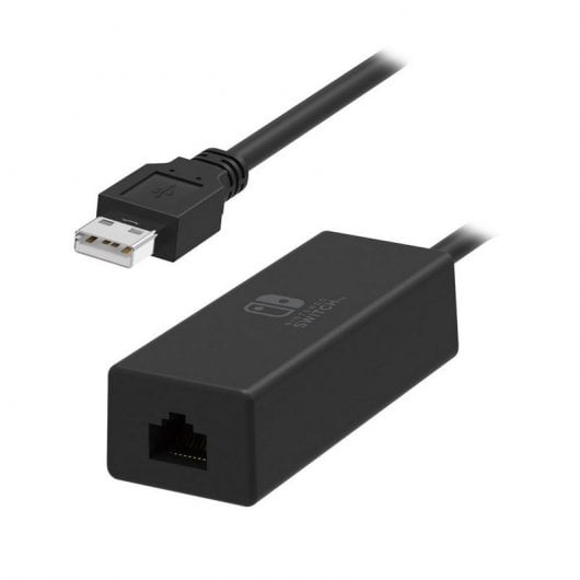 Adaptador HORI Ethernet para Nintendo Switch Hori - Placas e adaptadores de rede - ethernet, nintendo switch, jogos online, ligação rápida