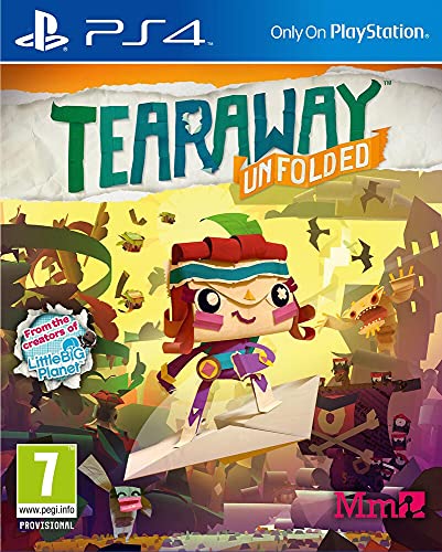 Capa para Sony PlayStation 4 Tearaway Unfolded PS4 Sony - Software de jogos de vídeo - capa, PlayStation 4, tearaway unfolded