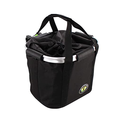 Cesto de bicicleta FRANQUIHOGAR 1P-01 (Preto) Franquihogar - Roupa - 3,5 kg, 850 g, 43 cm, alumínio