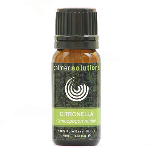 Óleo Essencial de Citronela (10 ml de óleo essencial) Calmer Solutions - Banho e corpo - citronela, óleo essencial, 10 ml