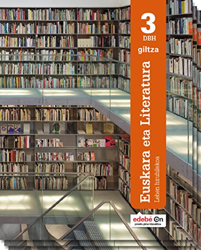 Euskara eta literatura 3 dbh. 1a edición GILTZA - Livros - euskara, literatura, 3 dbh, 1ª edição