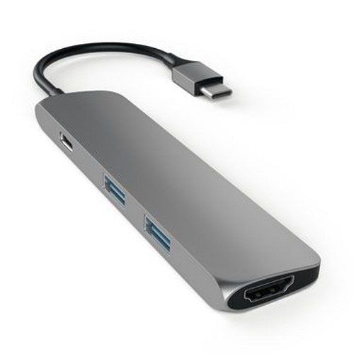 Hub SATECHI ST-CMAM (USB-C - USB 3.0 - VGA - HDMI) SATECHI - Concentradores usb e firewire - usb-c, vga, hdmi, usb 3.0
