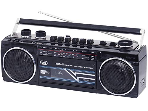 Rádio TREVI RR 501 BT (Preto - Digital - FM/AM/SW - Pilhas) Trevi - Alto-falantes - digital, fm am sw, cartão sd, usb
