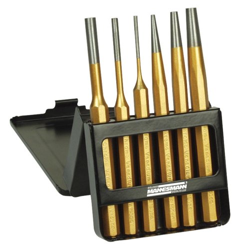 Conjunto de Brocas e Pregos MANNESMANN M65410 Brüder Mannesmann - Punções e escareadores - madeira, metal, plástico, fendas largas, prego