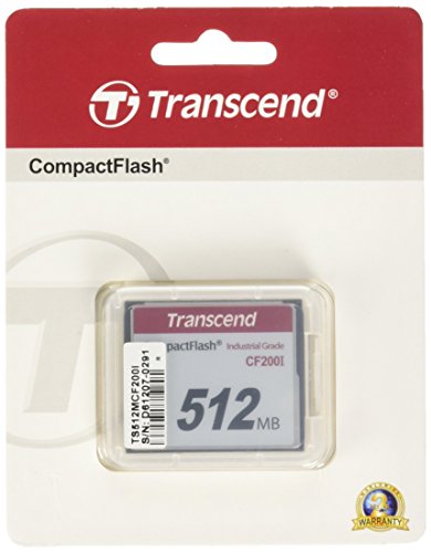 Cartão de Memória TRANSCEND 0.5GB CF Card Transcend - Cartões de memória flash - 0.5 GB, CompactFlash, 92 MB/s