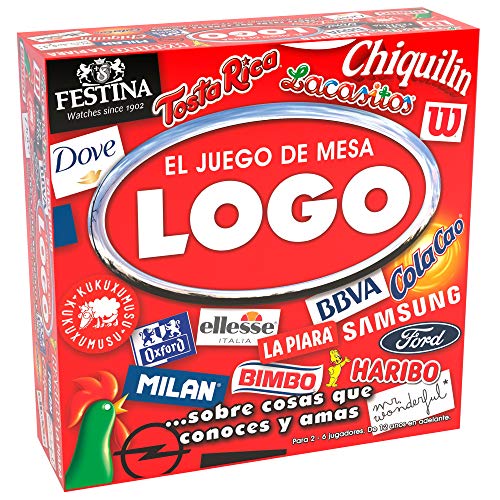 Jogo de Tabuleiro BIZAK Logo Game (Idade Mínima Recomendada: 3 anos) Bizak - Jogos - jogo de tabuleiro, logos, 3 anos