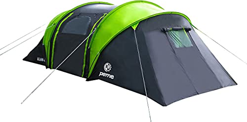 Tenda de Campismo BOJAN 4-6 Pessoas (Azul - Poliéster) Morele.net Sp. z o.o. - Barracas - 4-6 pessoas, poliéster, 2 divisões, aço inoxidável