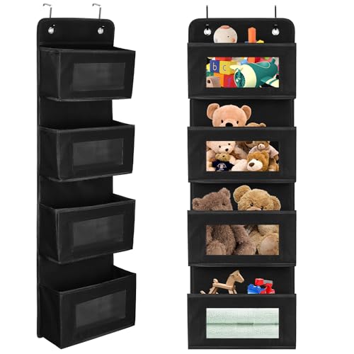 Porta-Clipes LEAZZLE Organizador de Portas LEAZZLE - Organizadores de armário e cabideiros - organizador, portas, pvc, preto
