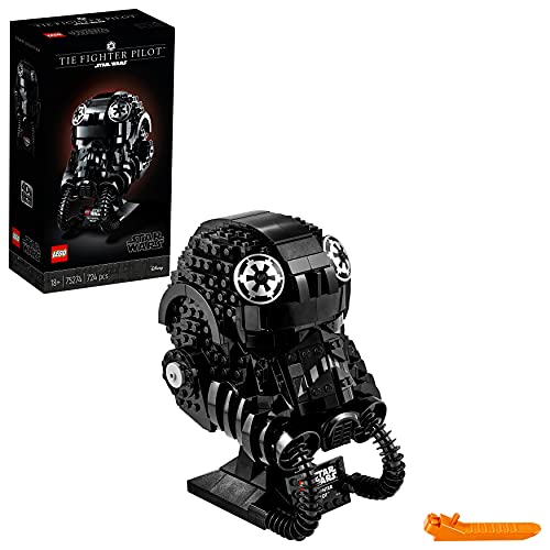 LEGO Star Wars - Capuz de Piloto de Caça TIE (Idade Mínima: 7) LEGO - Blocos de encaixe - capuz, piloto, caça tie, lego star wars