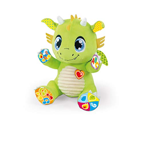 Peluche Interativo CLEMENTONI Ramon Mi Amigo El Dragon CLEMENTONI - Brinquedos - interativo, efeitos sonoros, efeitos luminosos, educacional