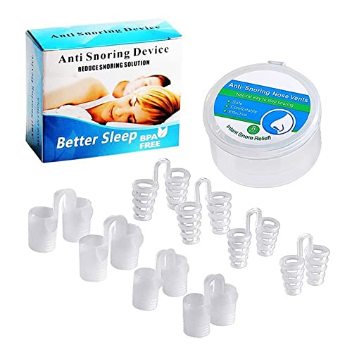 Barac Nasal Dilation Device 8 Sizes Men And Women BARAC - Aids para ronco e apneia do sono - dilatação nasal, 8 tamanhos, homens e mulheres, respiração fácil