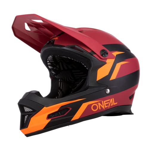 Capacete de Ciclismo ONEAL Downhill Fury (M) O'Neal - Capacetes de bicicleta - orifícios de ventilação, abs, forro acolchoado, cinto ajustável