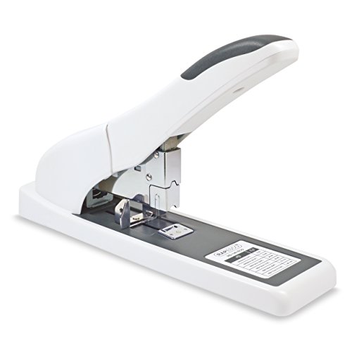 Rapesco Eco Hd-140 Grapadora a Fita Branco Rapesco - Agrafadores - 20 folhas, carregamento frontal, resistente, guia ajustável