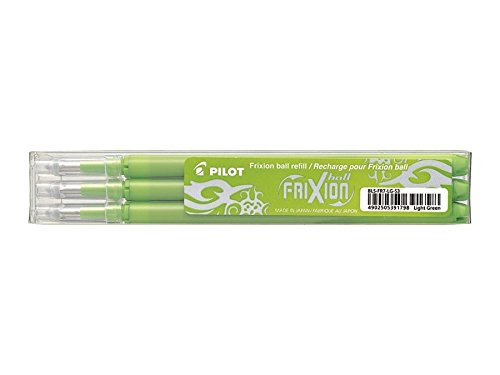 Esferográfica PILOT Frixion Borrador Verde (Ponta Média) Pilot - Tinta e recargas de caneta - borrador, lavável, ponta média